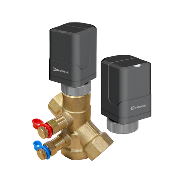 Modulating 0-10V Actuator installed on a proportional FCU valve body