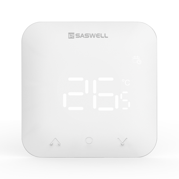 12V carrier communication thermostat with high-resolution display for multi-zone systems