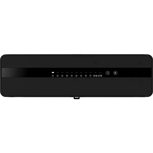 Front view of SCU217 8-zone cascading wireless wiring center