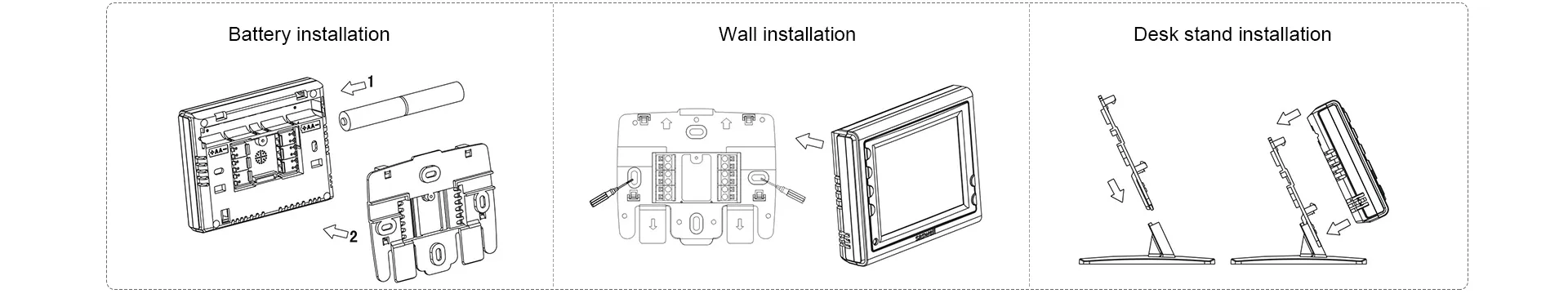 Installation guide for SAS908XWHB programmable boiler thermostat