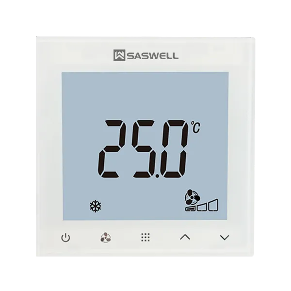 SAS922FCT interlock-enabled fan coil thermostat product display